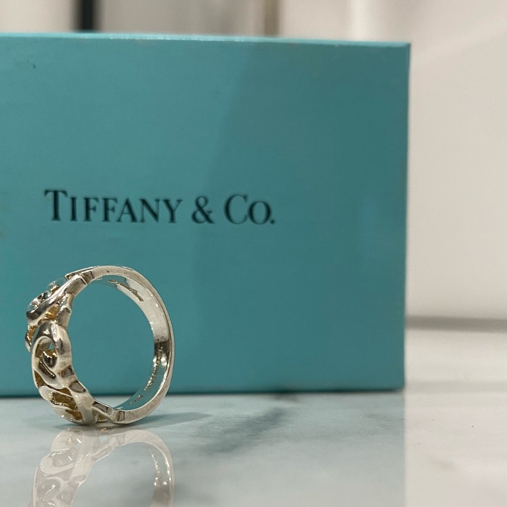 Authentic Tiffany & Co. Loving Heart Band Ring